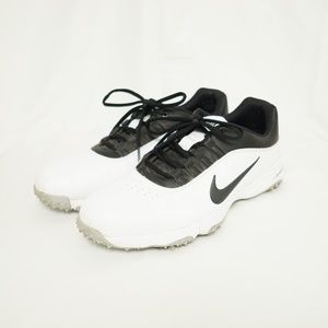 Nike Golf Men's Black and White Golf Shoes